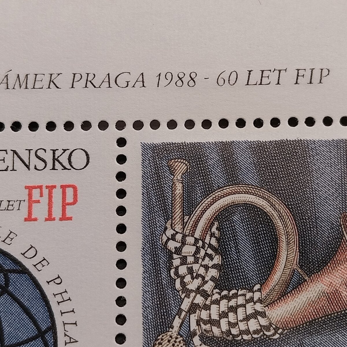 ČSR - aršík - pofis č. 2747A - I. typ - 6
