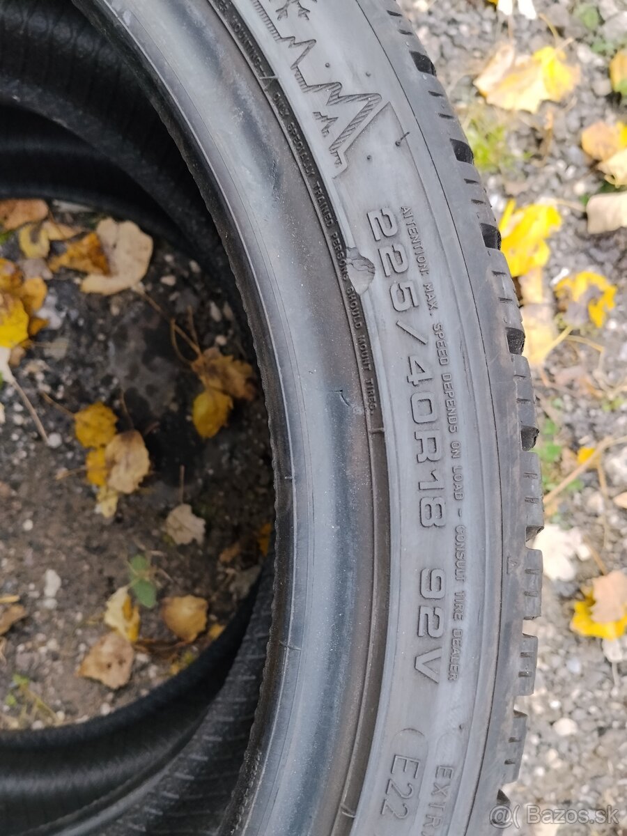 Zimne 225/40 R18, 92V Dunlop Winter Sport5, 2ks - 6