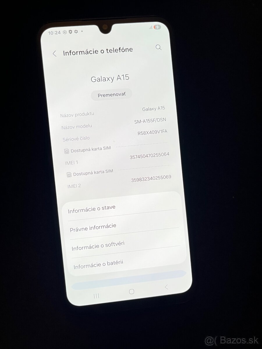 Samsung Galaxy A15 128GB black - 6