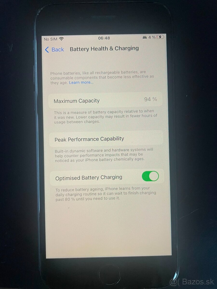 Apple iPhone SE 2022 128 GB, Midnight - 6