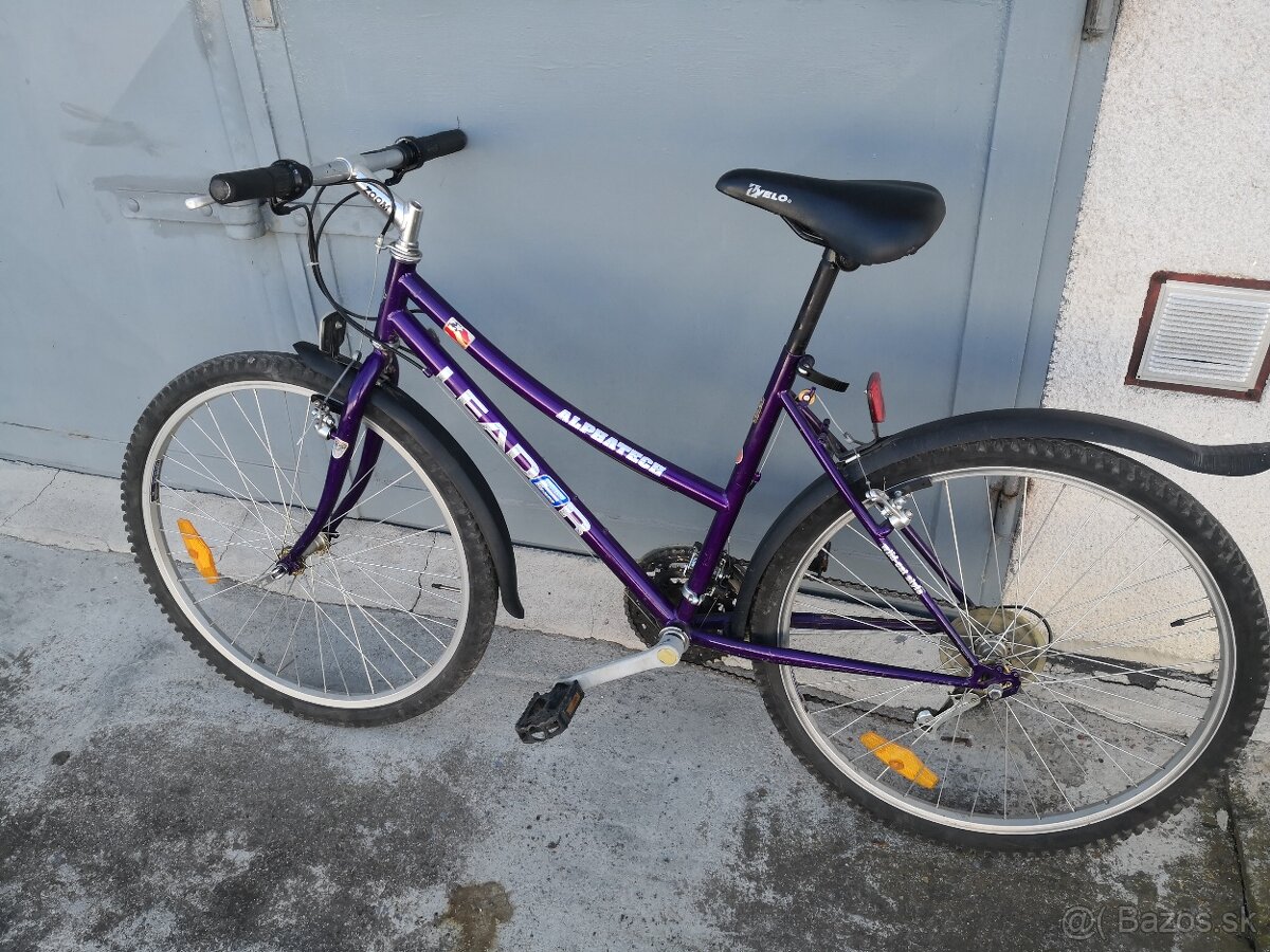 damsky bicykel velkosť 18 par krát použitý Leaderfox - 6