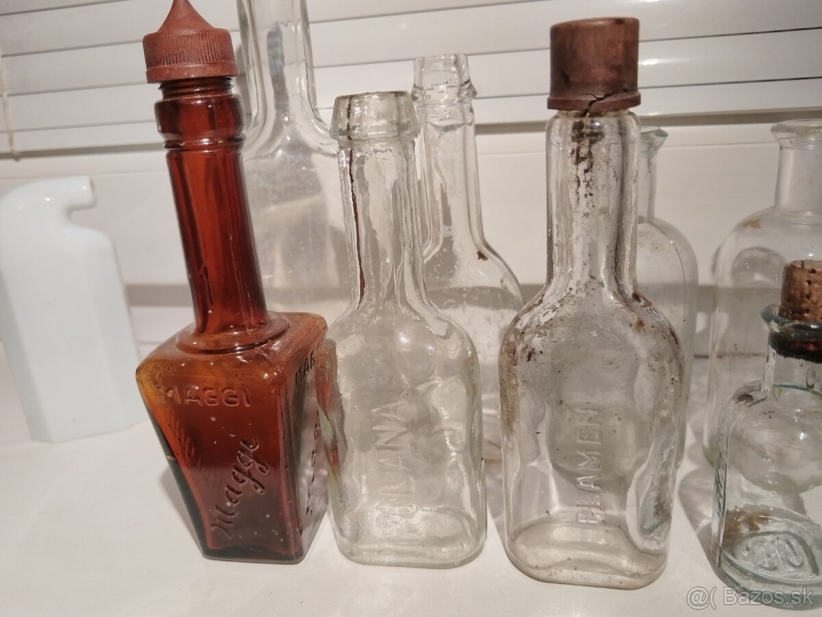 Staré fľaštičky a fľaše - 6