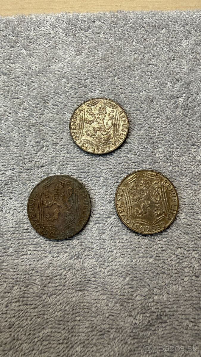 Stříbrná mince 100 Kčs 1948 – 30. výročí vzniku ČSR (14 g, 3 - 6