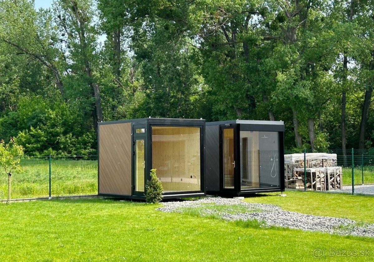 Predám mobilný, zateplený, moderný, dizajnový domček z ocele - 6