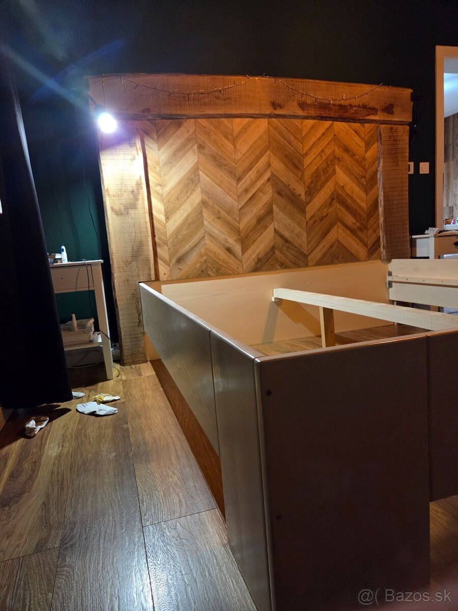 Manzelska masivna postel - 6