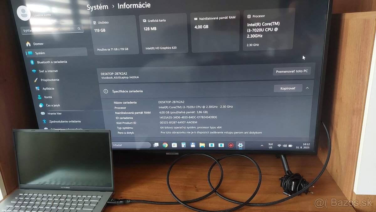 Asus Vivobook 14 X420U / X420UA (poškodený displej) - 6