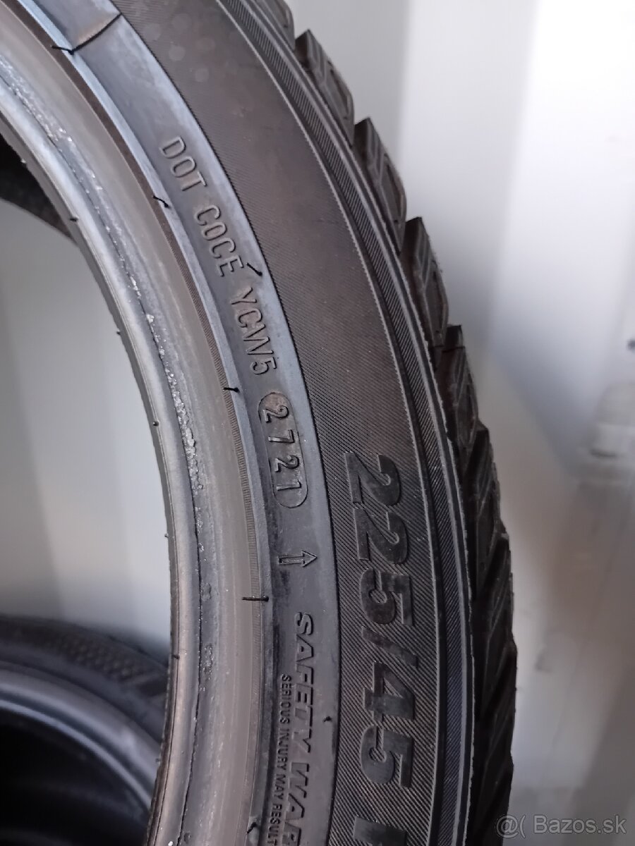 Nové zimné pneu 225/45R18 Kumho - 6
