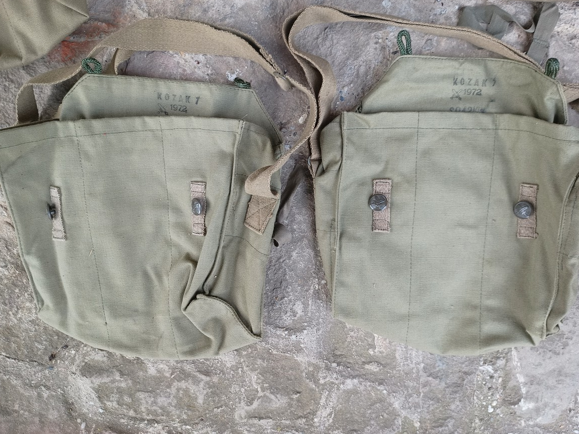 Malá polná vzor 60,brašna,vojenská,vojenský,sekera - 6