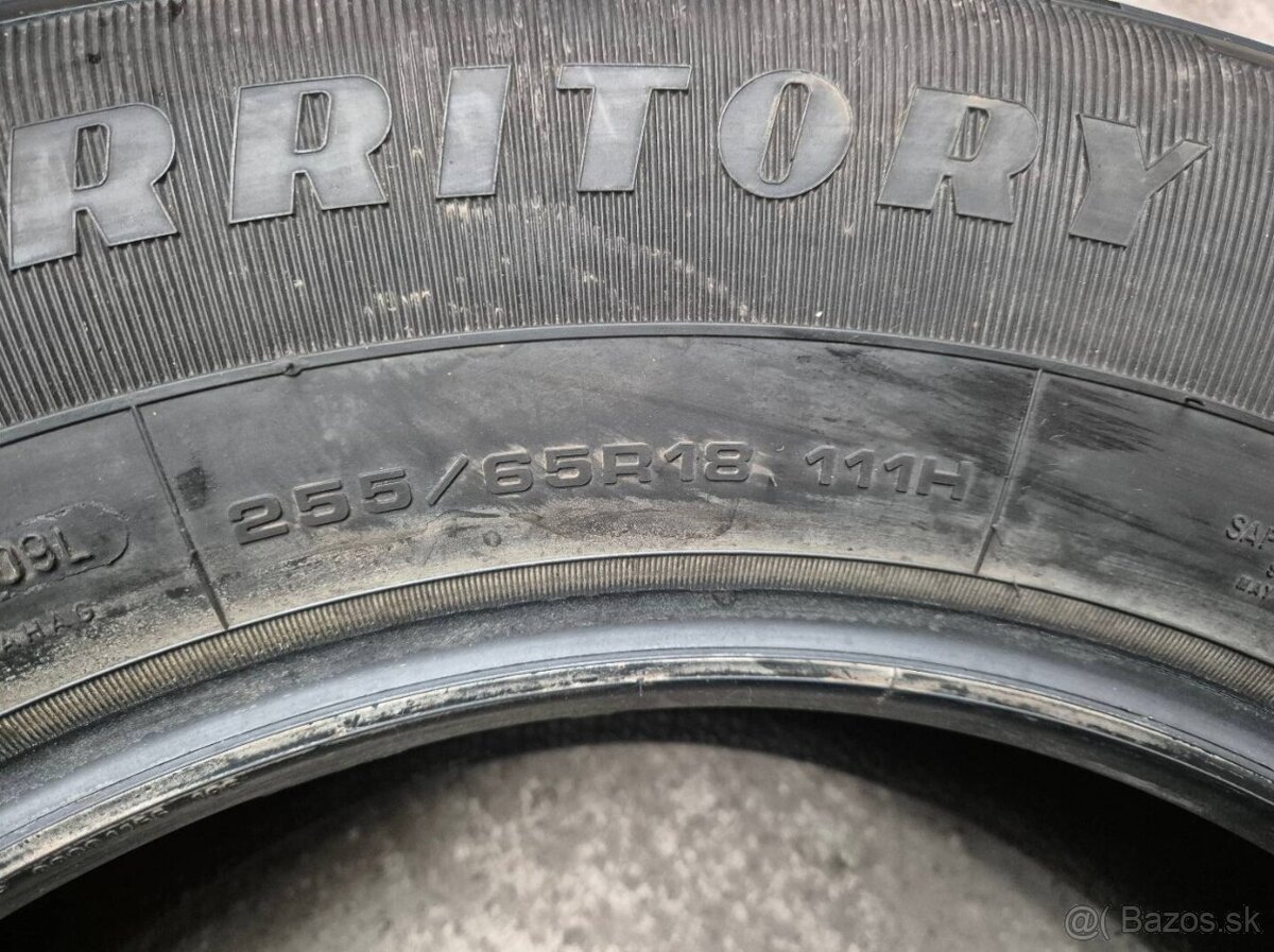 255/65 r18 letné 4 ks GOODYEAR - nejazdené - 6
