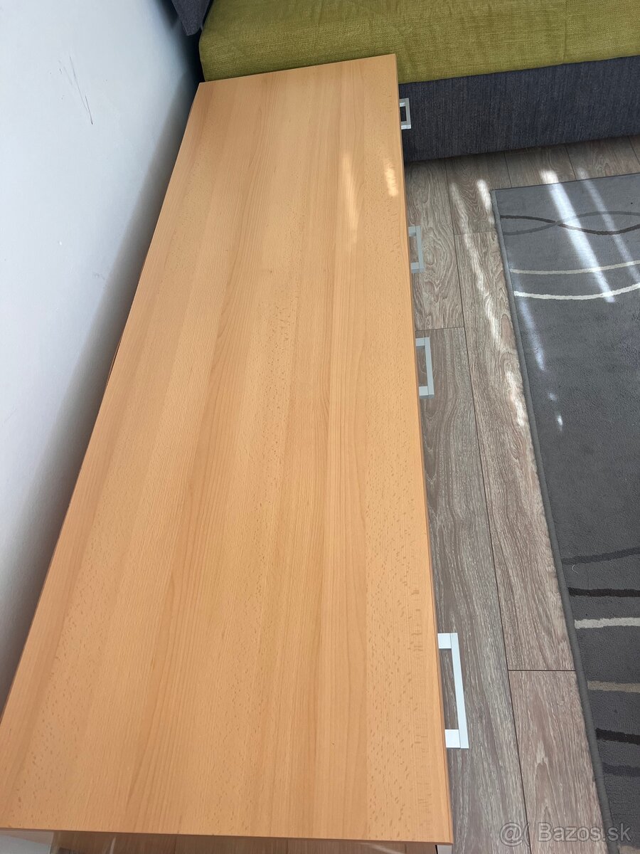 Zostava nábytku- 4 kusy- komoda+vitrína+skrinka+polica - 6