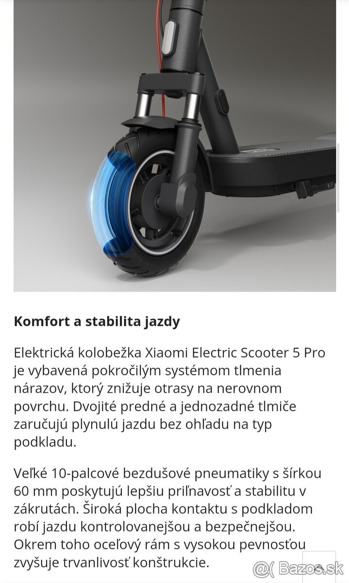 Xiaomi Electric Scooter 5 Pro - - 6