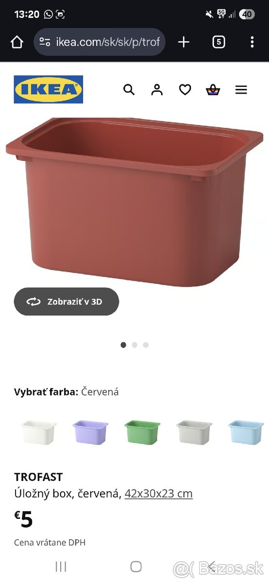 Komoda ikea trofast - 6