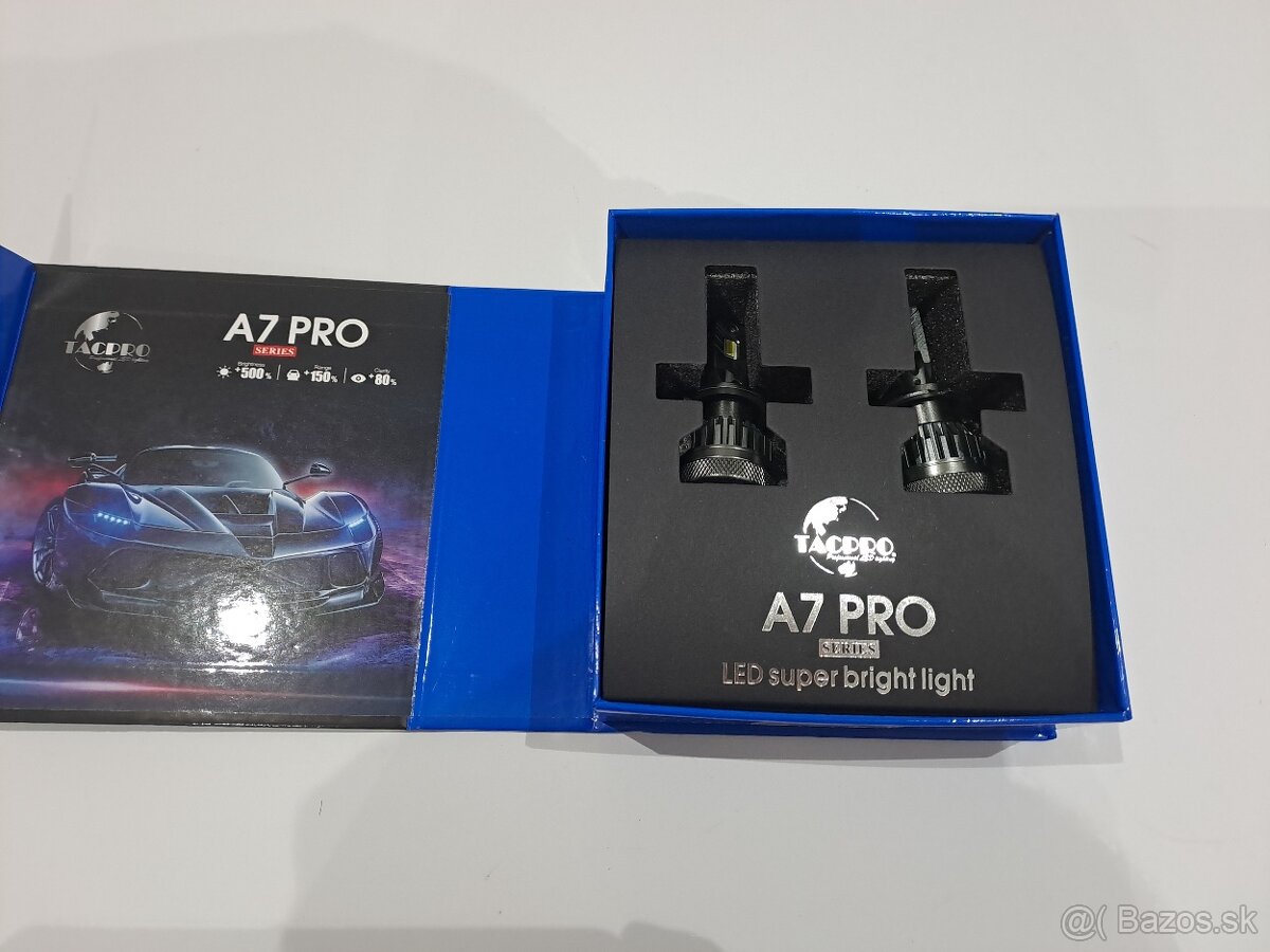 LED H7 - Extra silné žiarovky s CANBUS - 350W - 35000Lm - 6