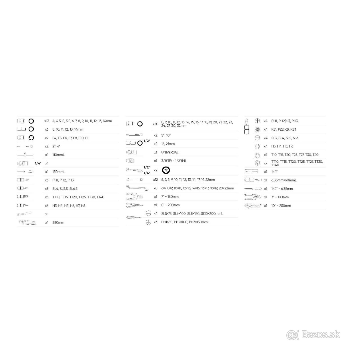 Profesionálny kovový box s náradím JBM (Premium Edition) - 6