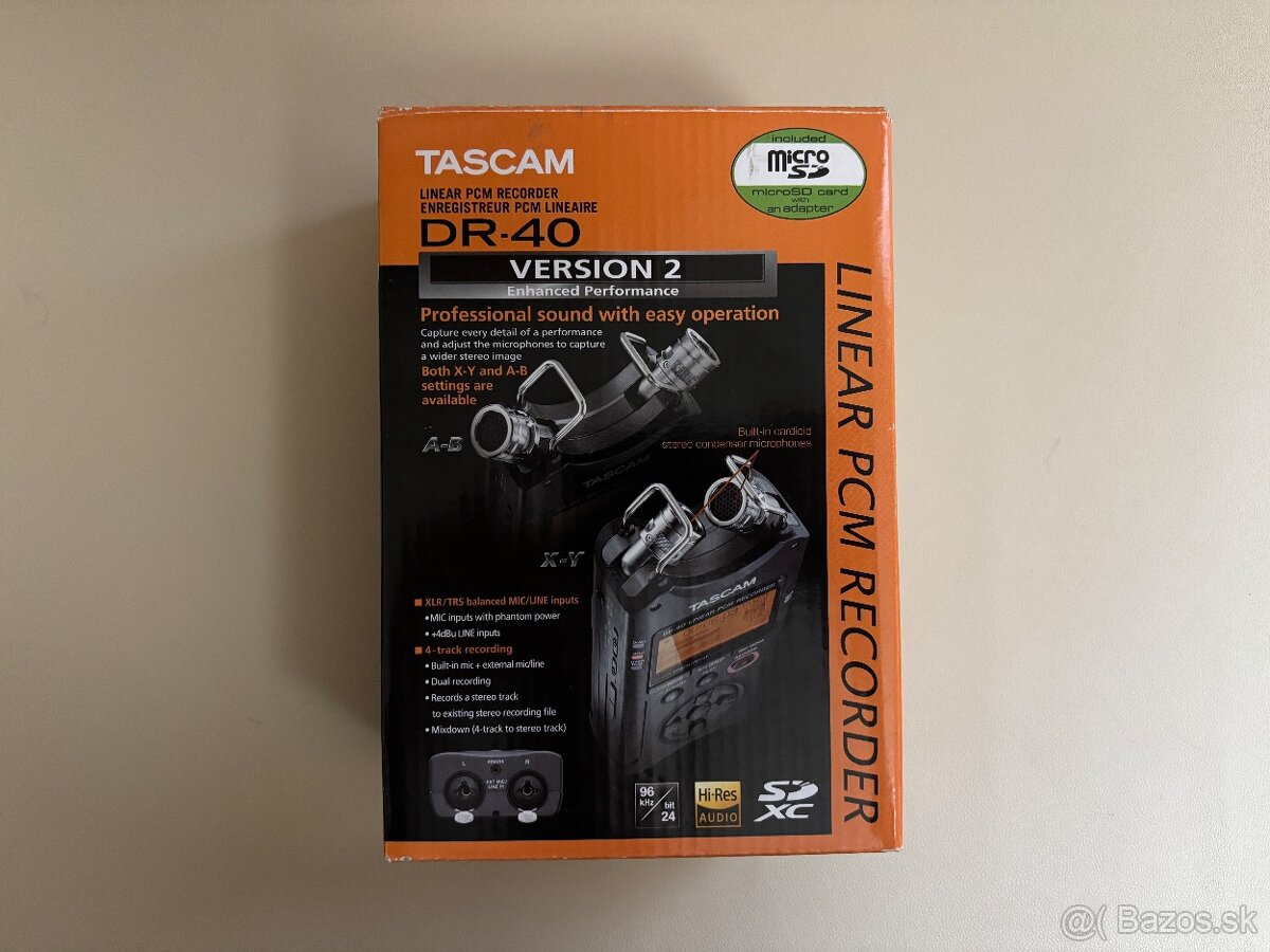 Tascam DR-40 v2 - 6
