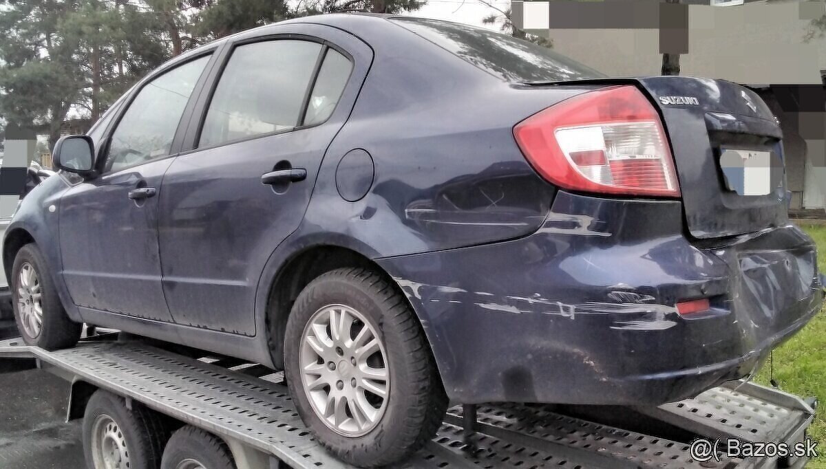 SUZUKI SX4 1.6 2011 88kW Predám PREDNÝ NÁRAZNÍK, MOTOR M16A - 6