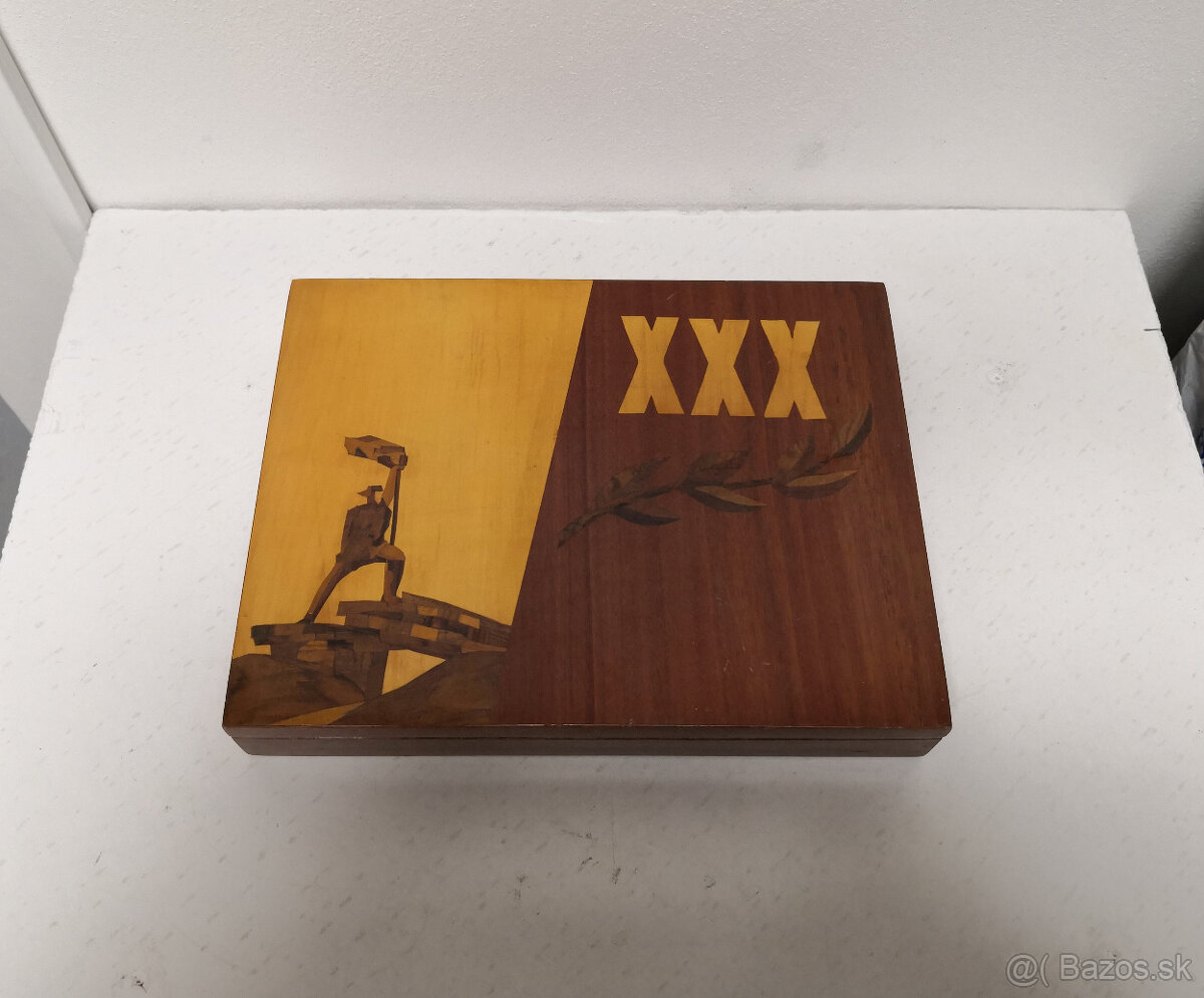 Art Deco uložný box na zberateľské predmety - 6