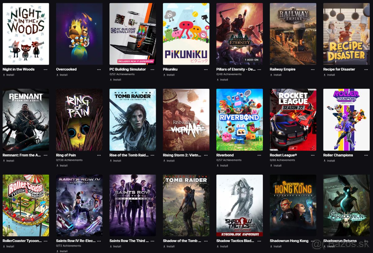 Epic Games účet 130+ hier - 6