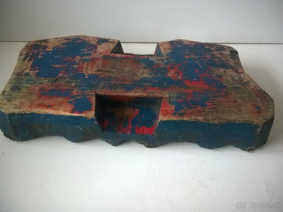 Veľká Starožitná forma -modrotlač - 6