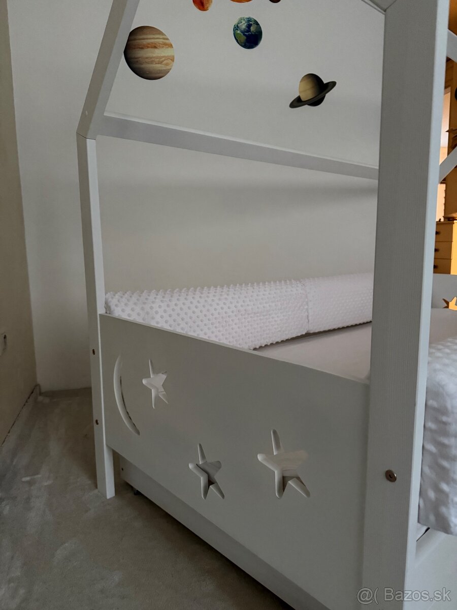 Posteľ domček s prístelkou - 6