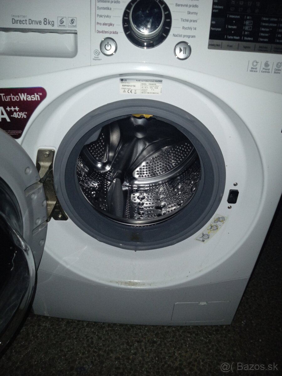 Plnefunkčná automatická práčka LG,DIRECT DRIVE, AKO NOVÁ - 6