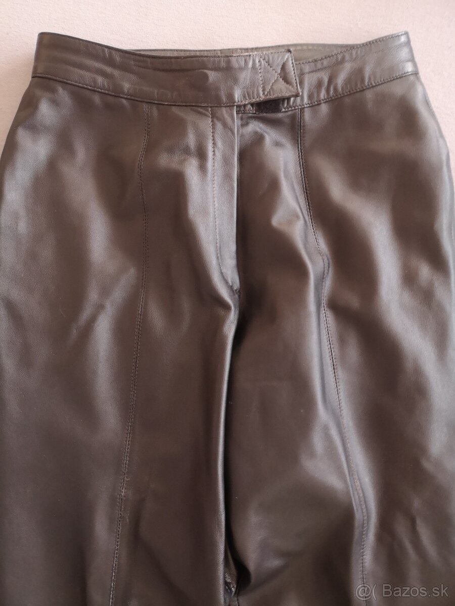 Kožrne nohavice Medeleine - 6