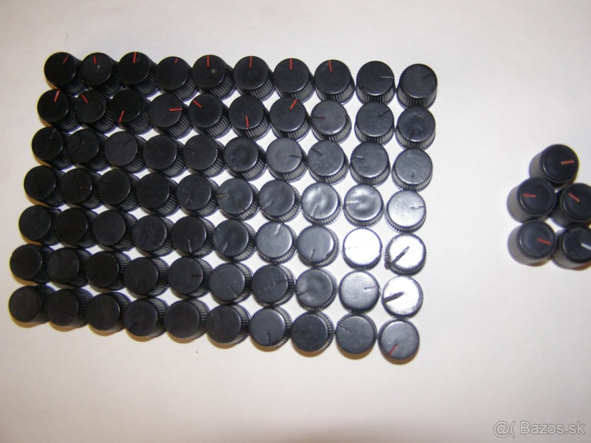 Chladiče na TO3,Gombíky/hmatníky/ na potenciometre - 6