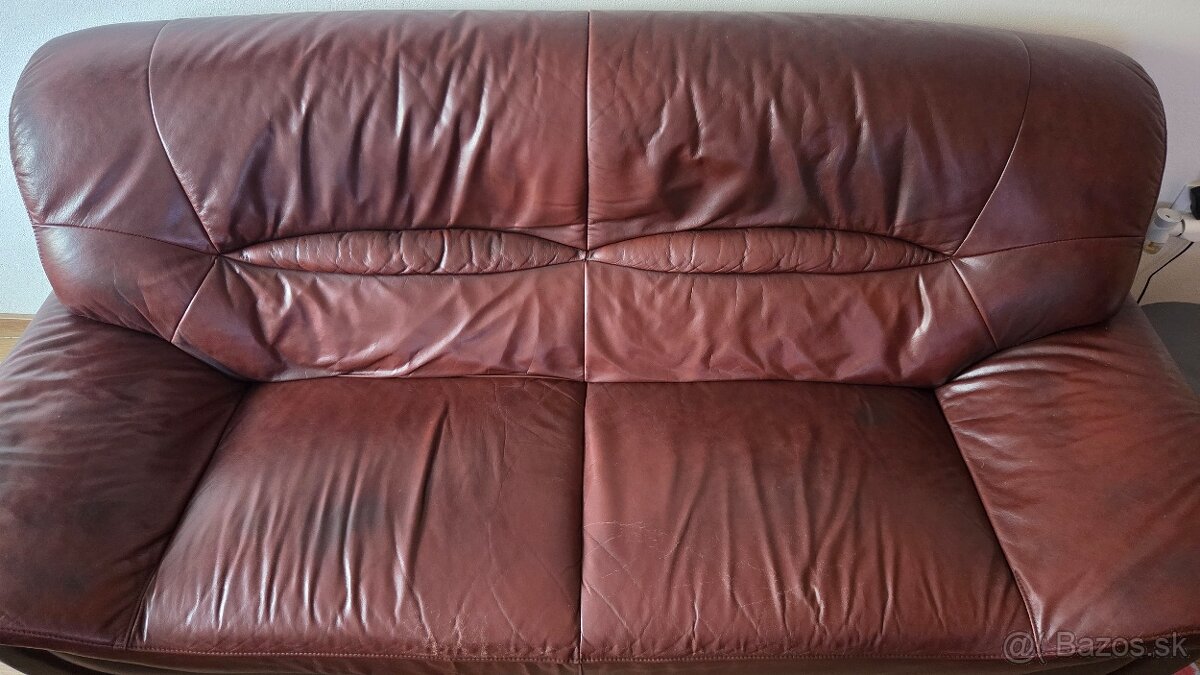 Kožená sedacia súprava - 6