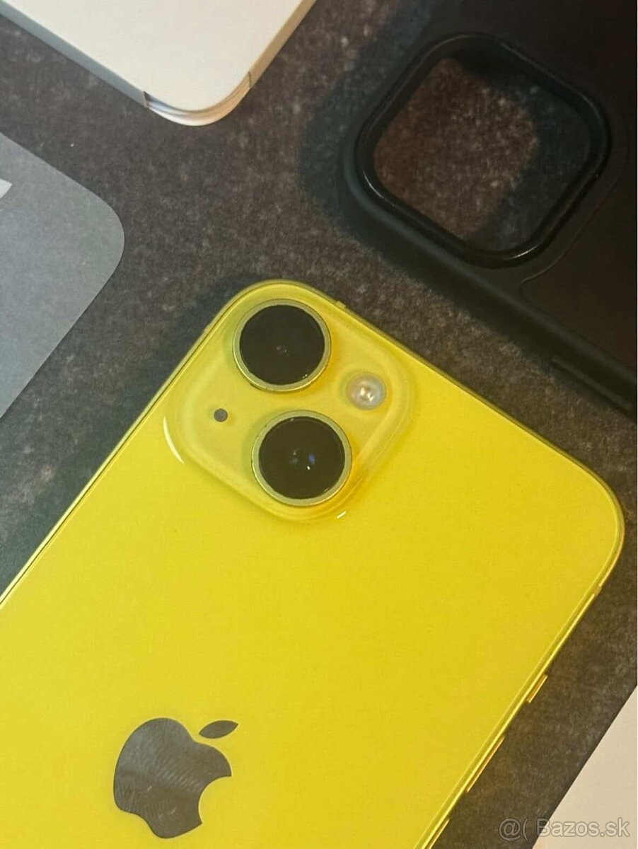 📱 iPhone 14 – žltý 💛 | 128 GB | top stav ✨ - 6