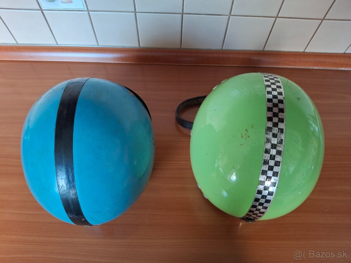 Retro motocyklová prilba - 6