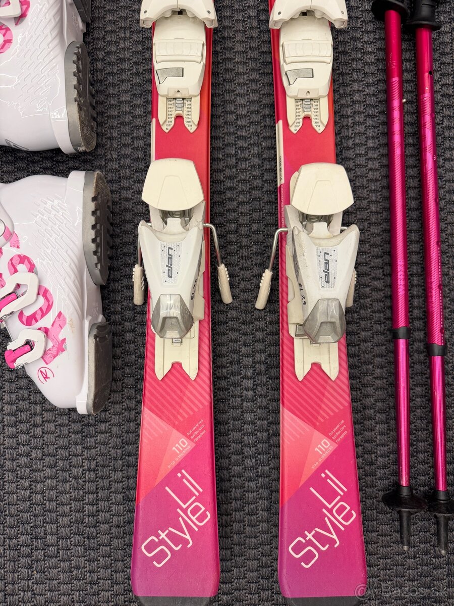 Detské/juniorské lyže Elan Lil style 110cm - 6