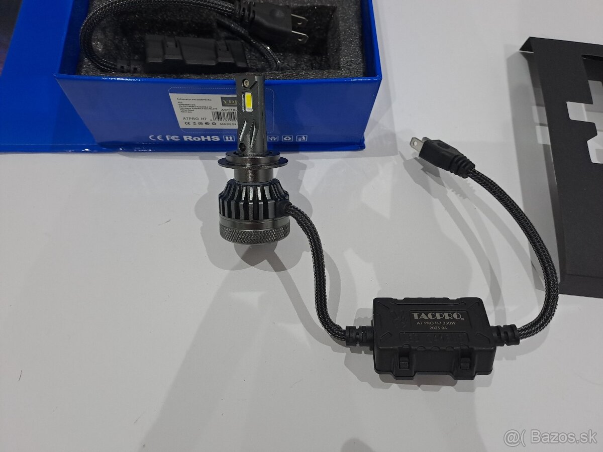 LED H7 - Extra silné žiarovky s CANBUS - 350W - 35000Lm - 6