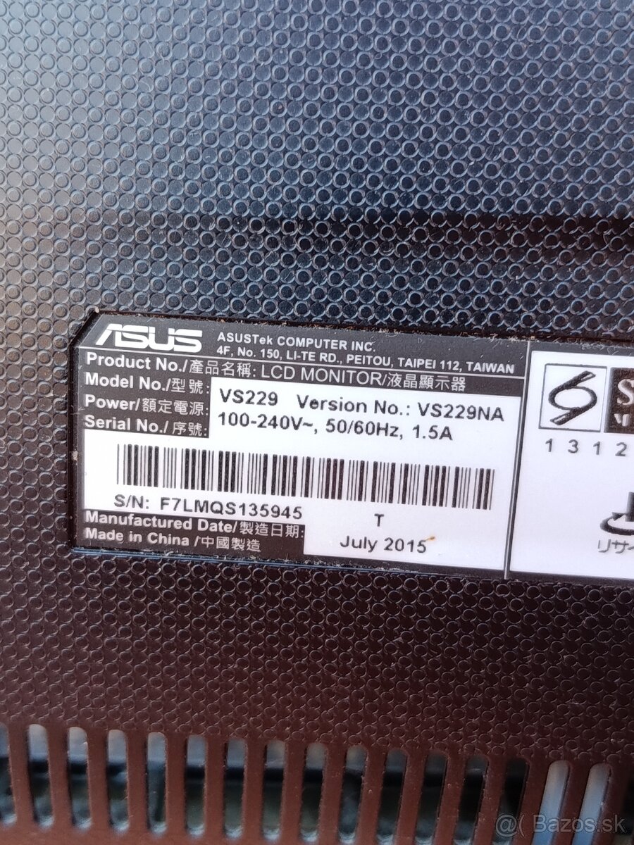 Predám monitor Asus - 6