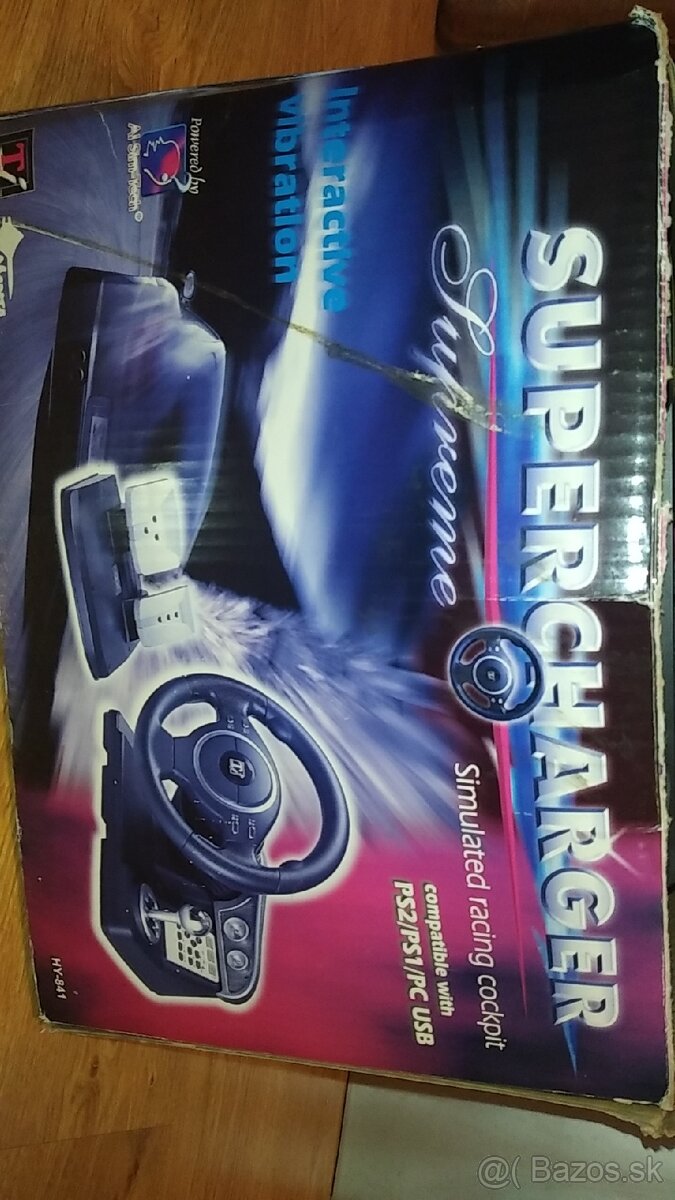 Herný volant s pedálmi - 6