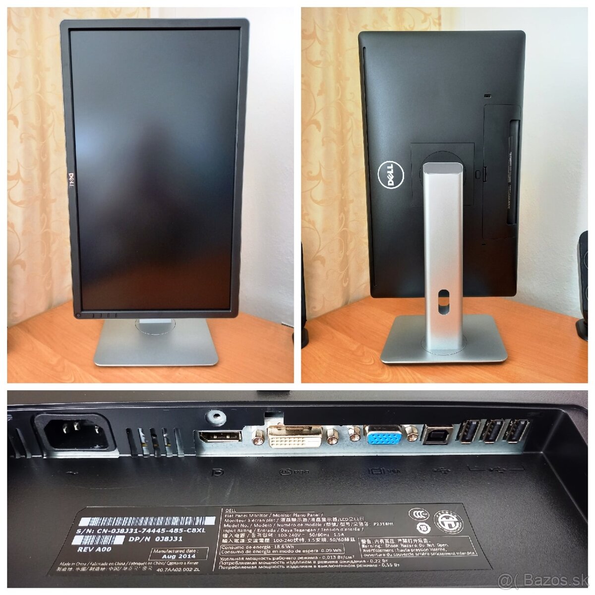 Dell P2314H . 23" 59cm IPS, Full HD TOP STAV - 6