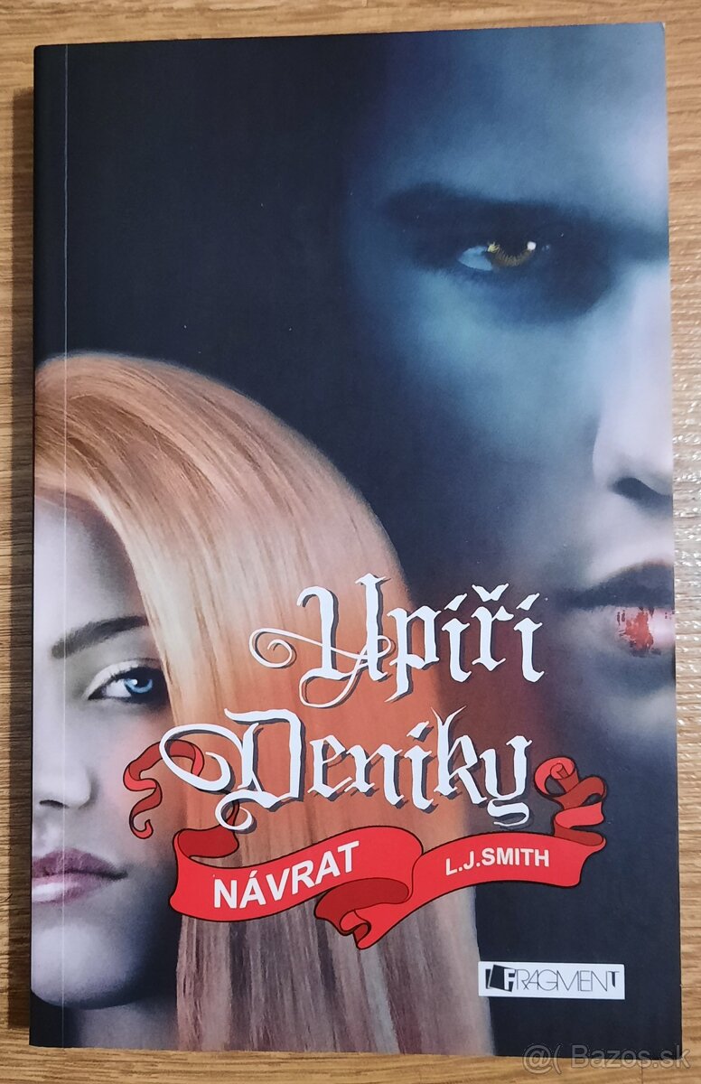 Predám 5 kníh Upírske denníky alebo Upíří denníky v češtine - 6