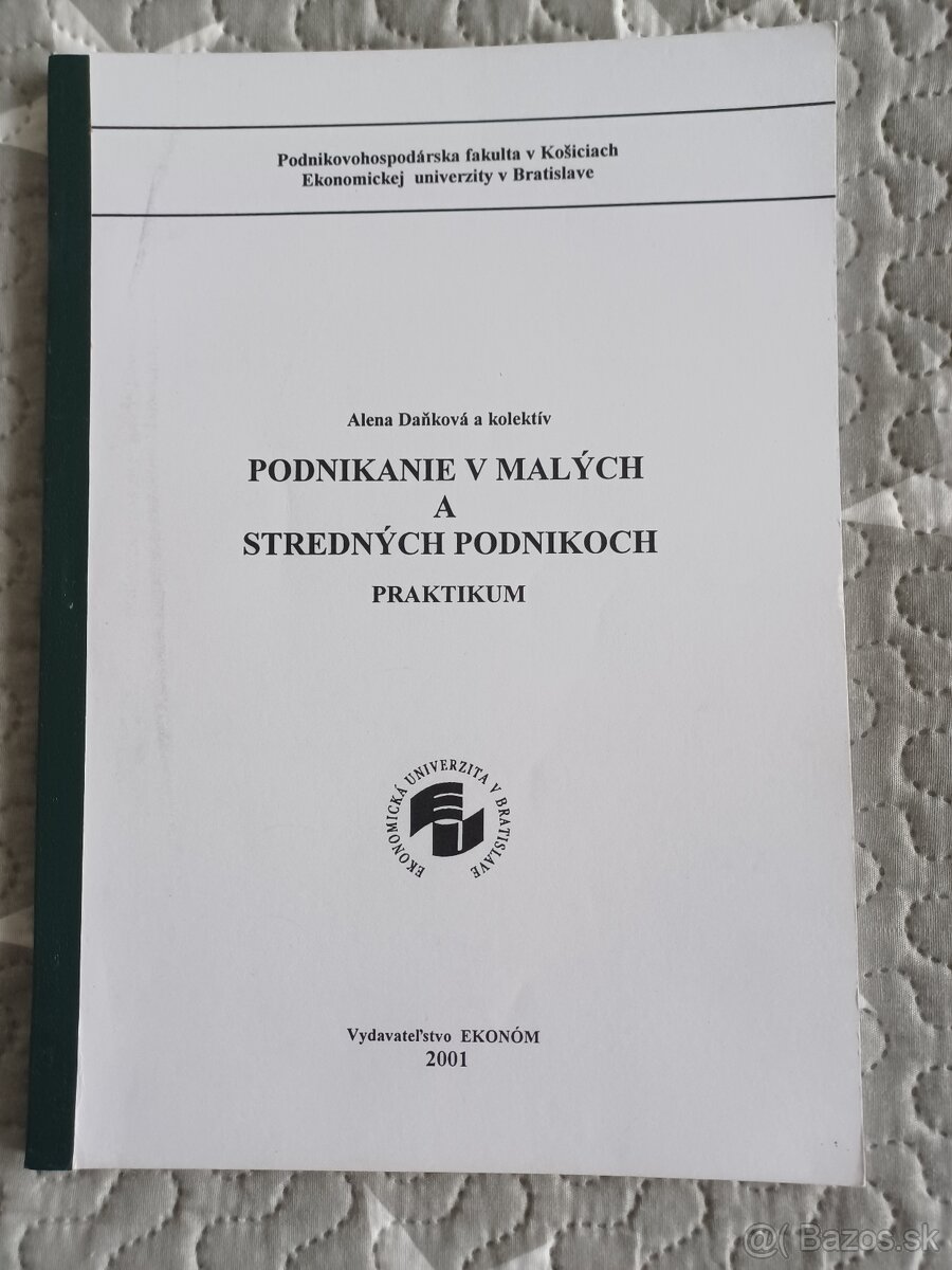 Knihy skripta ucebnice PHF EU podnikovohospodarska fakulta - 6