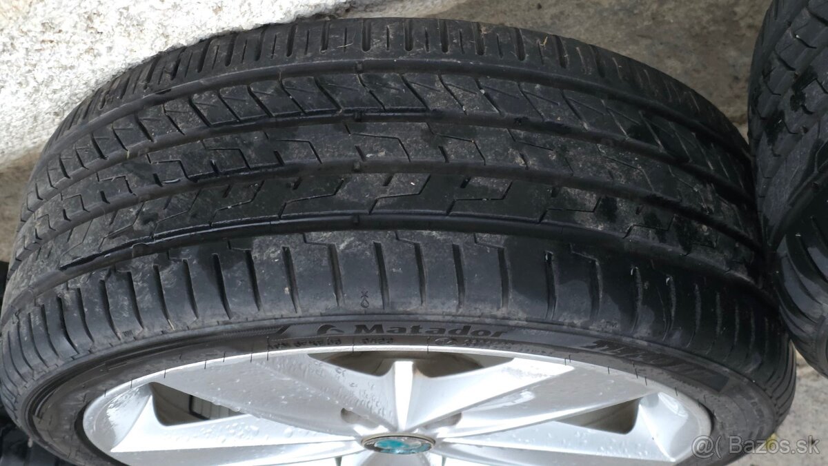 Letná sada kolies 5x100 R17 VW BOAVISTA - 6