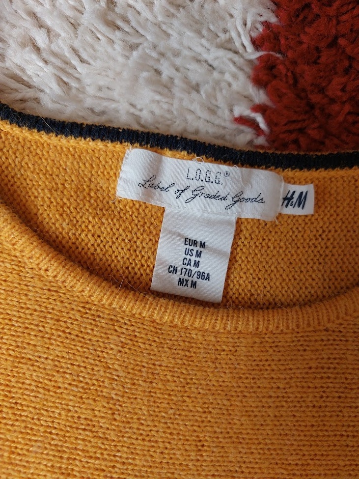 Zlty pulover M/L - H&M - 6