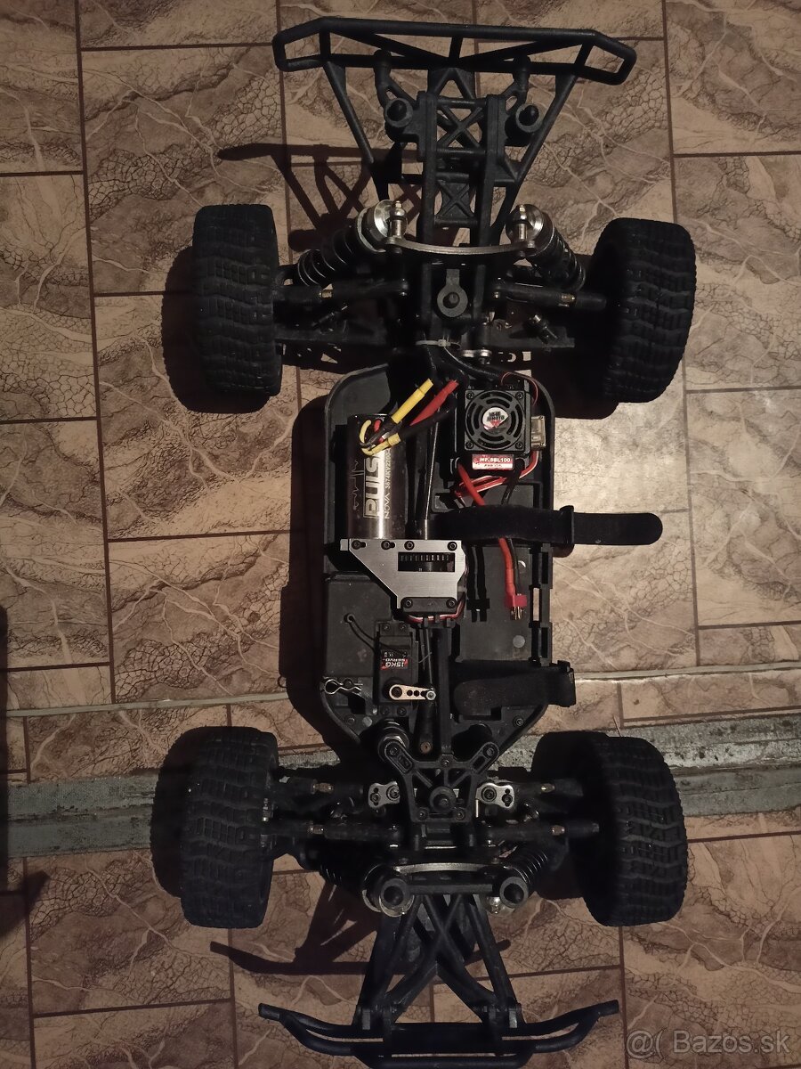 Himoto Mega Mayhem Brushless RC RTR modrá 1:8 - 6