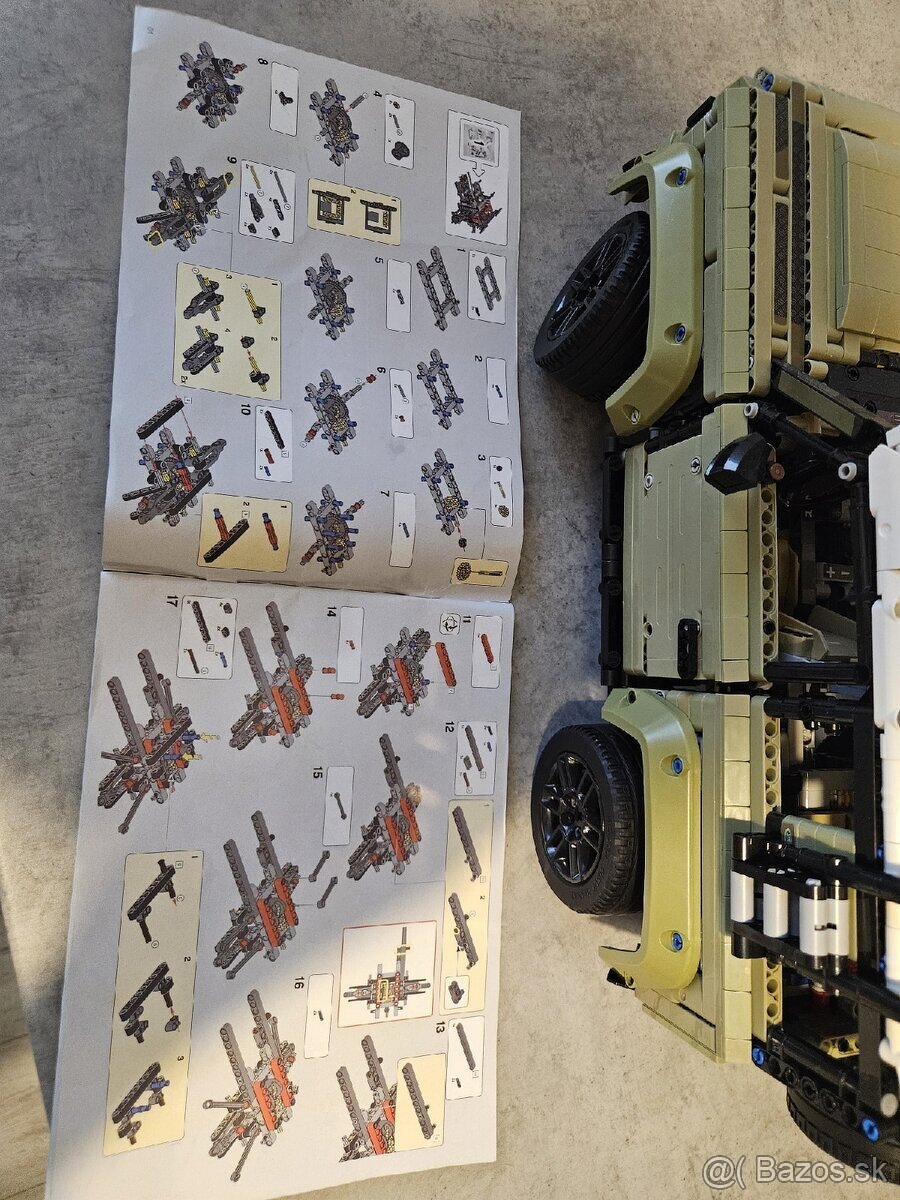 Technic Land Rover Defender - 2573 dielikov - 6