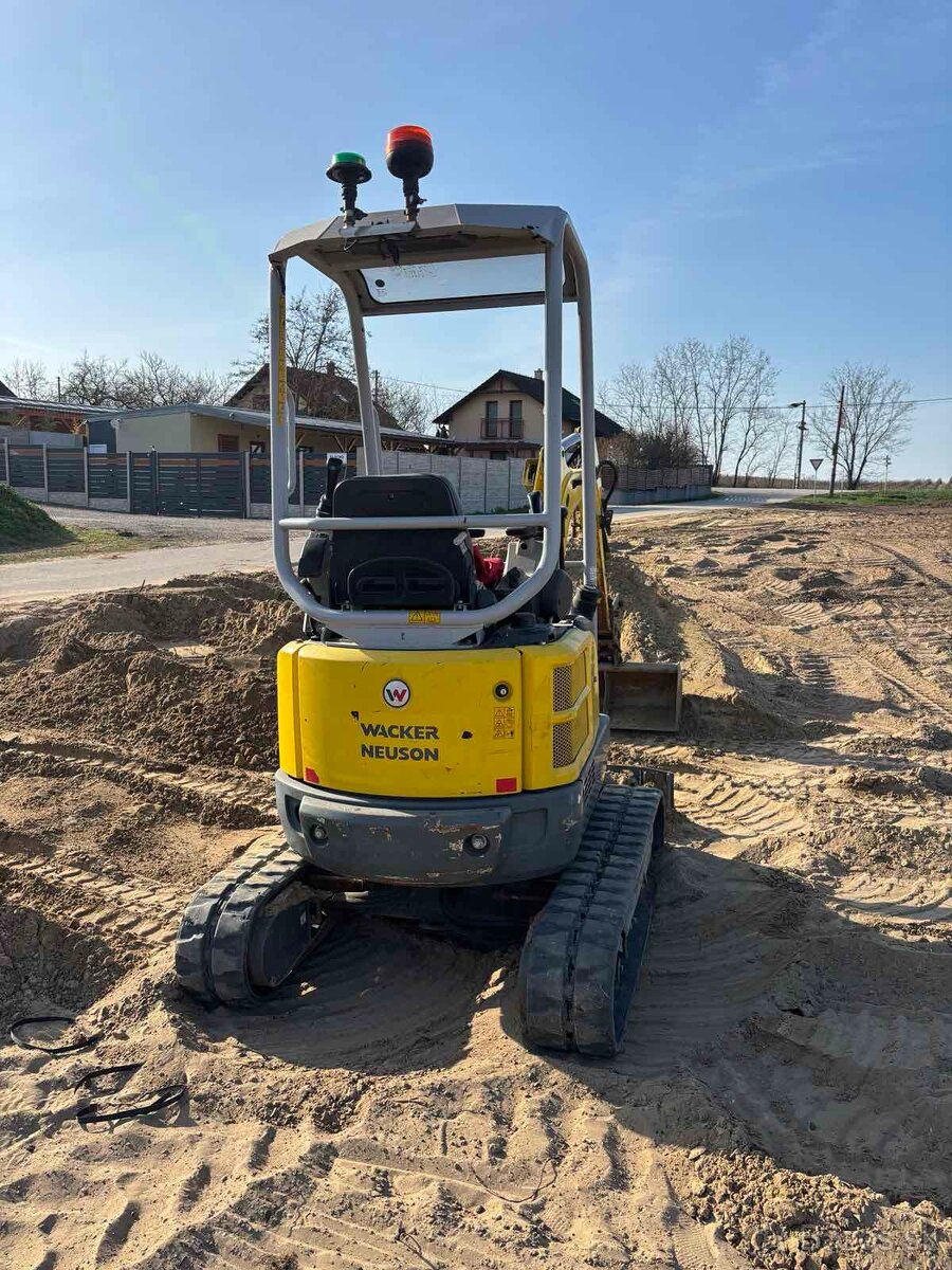 Minirýpadlo Wacker Neuson EZ17 - 6