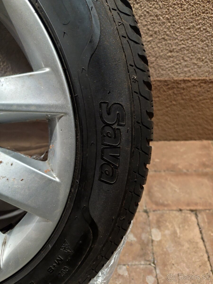Zimná sada Škoda Superb 17" Helios disky s pneu Sava Eskimo - 6