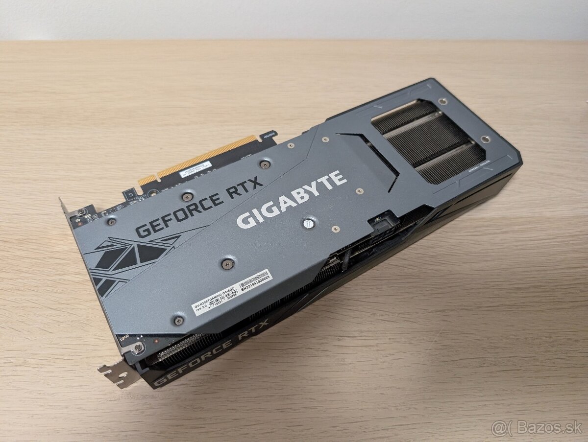 GIGABYTE RTX 3060 Ti GAMING OC 8G – výkonná herná GPU - 6