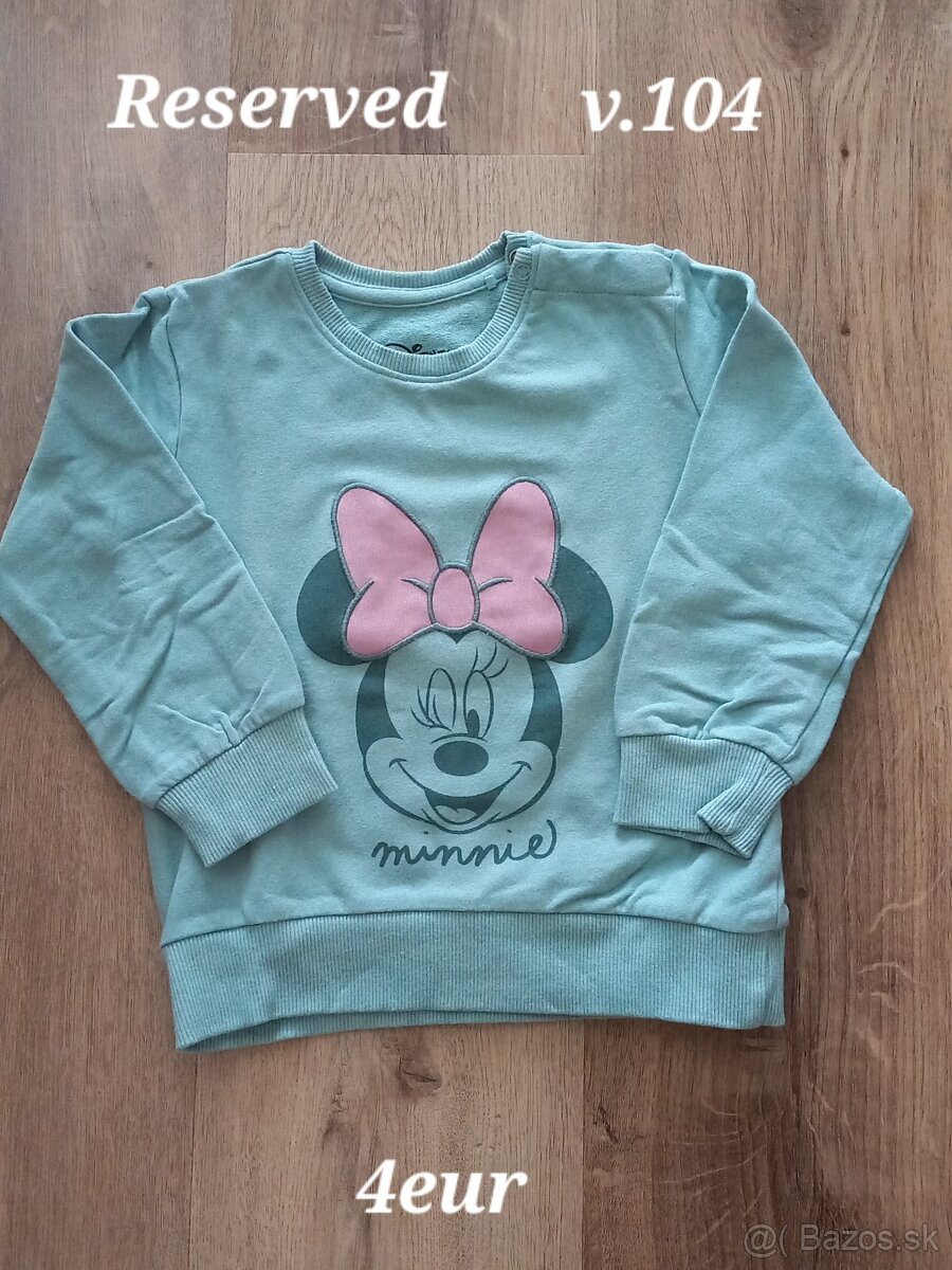 Mikinky dievčatko 98-110 - 6