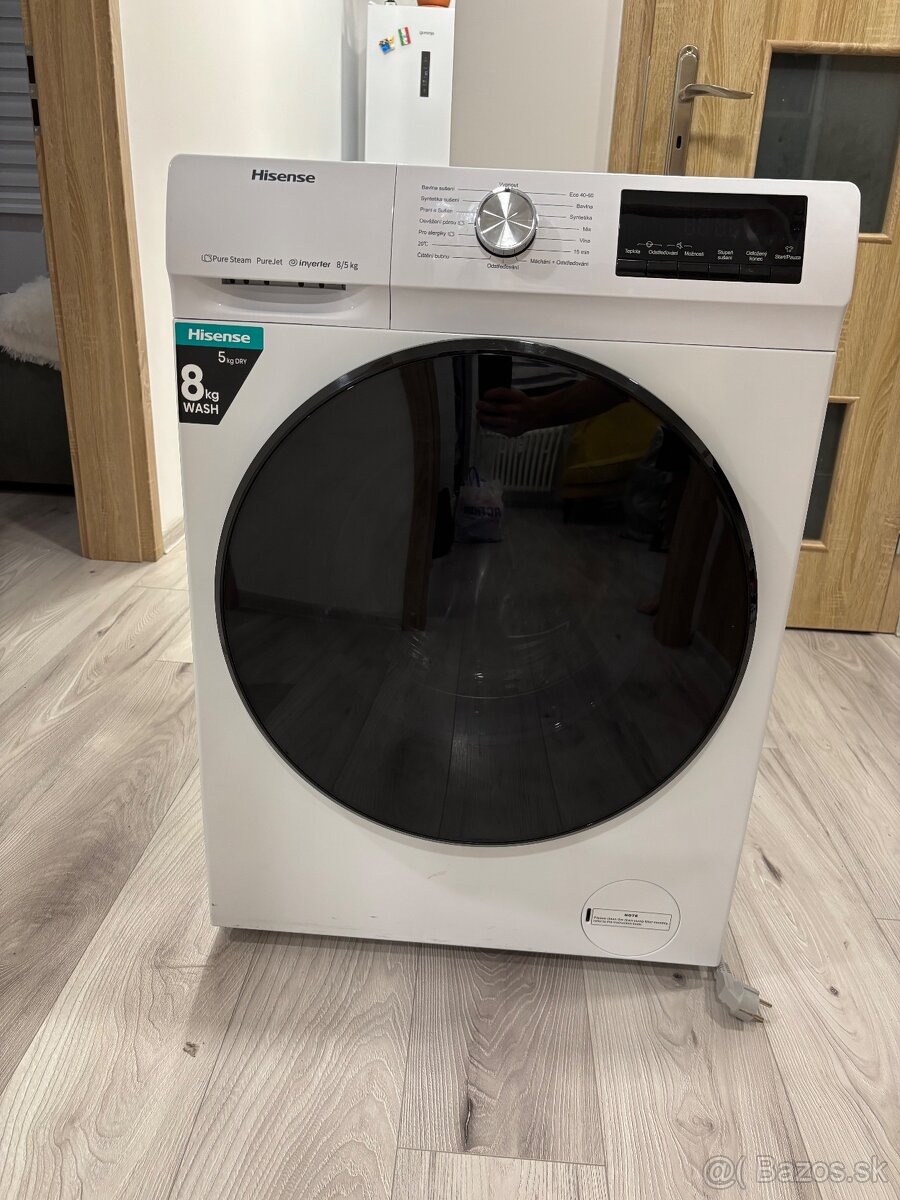 Práčka so sušičkou biela - 6