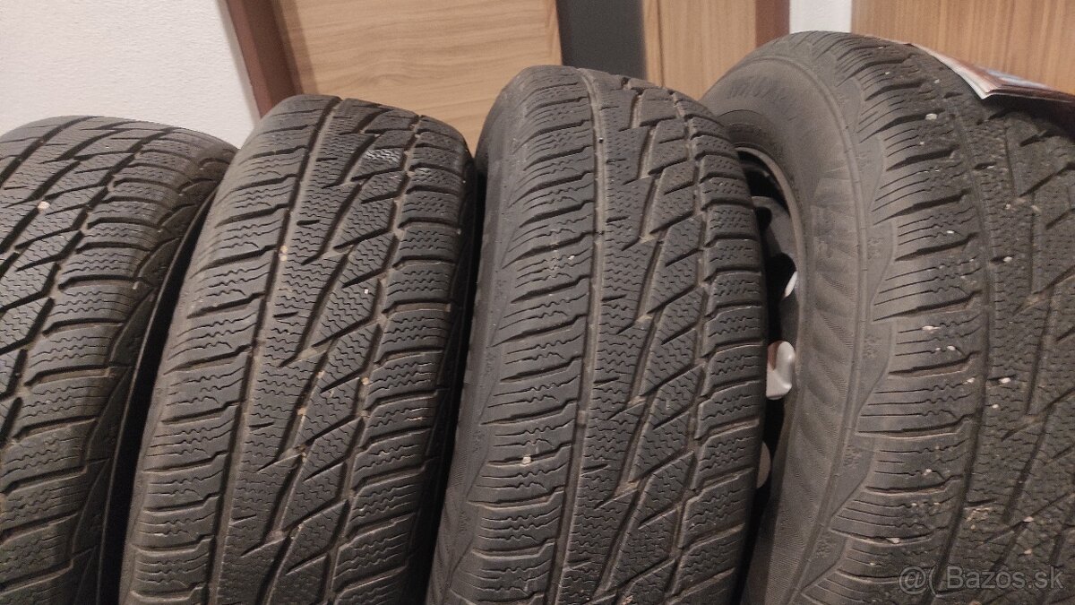 Zimné pneumatiky 195/65 R15 + disky - 6