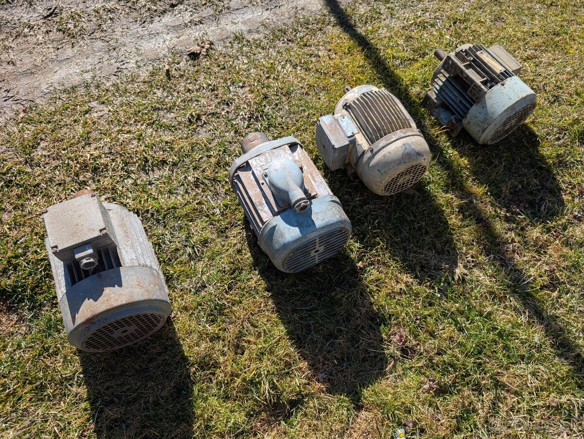 Predám trojfázové elektromotory - 6