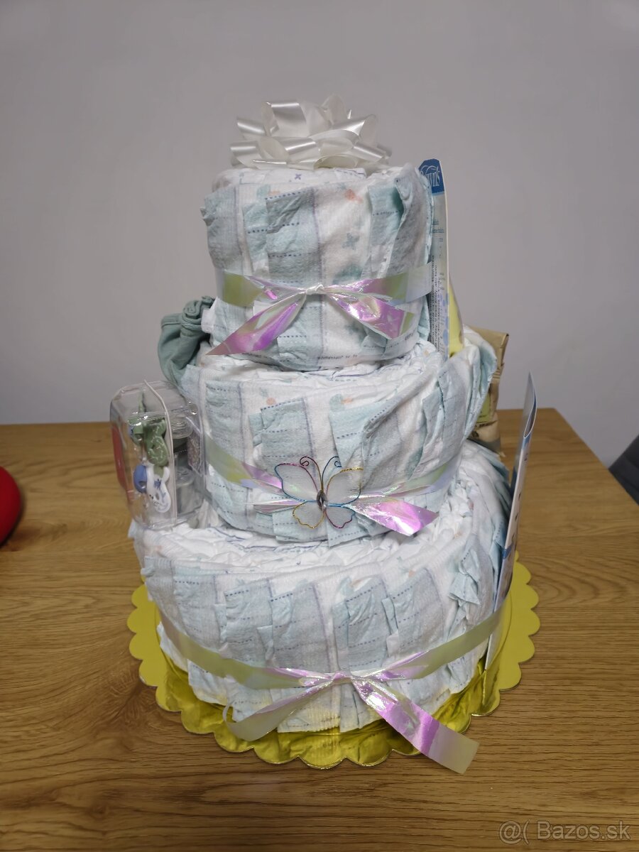 Plienková torta 3 poschodia - 6