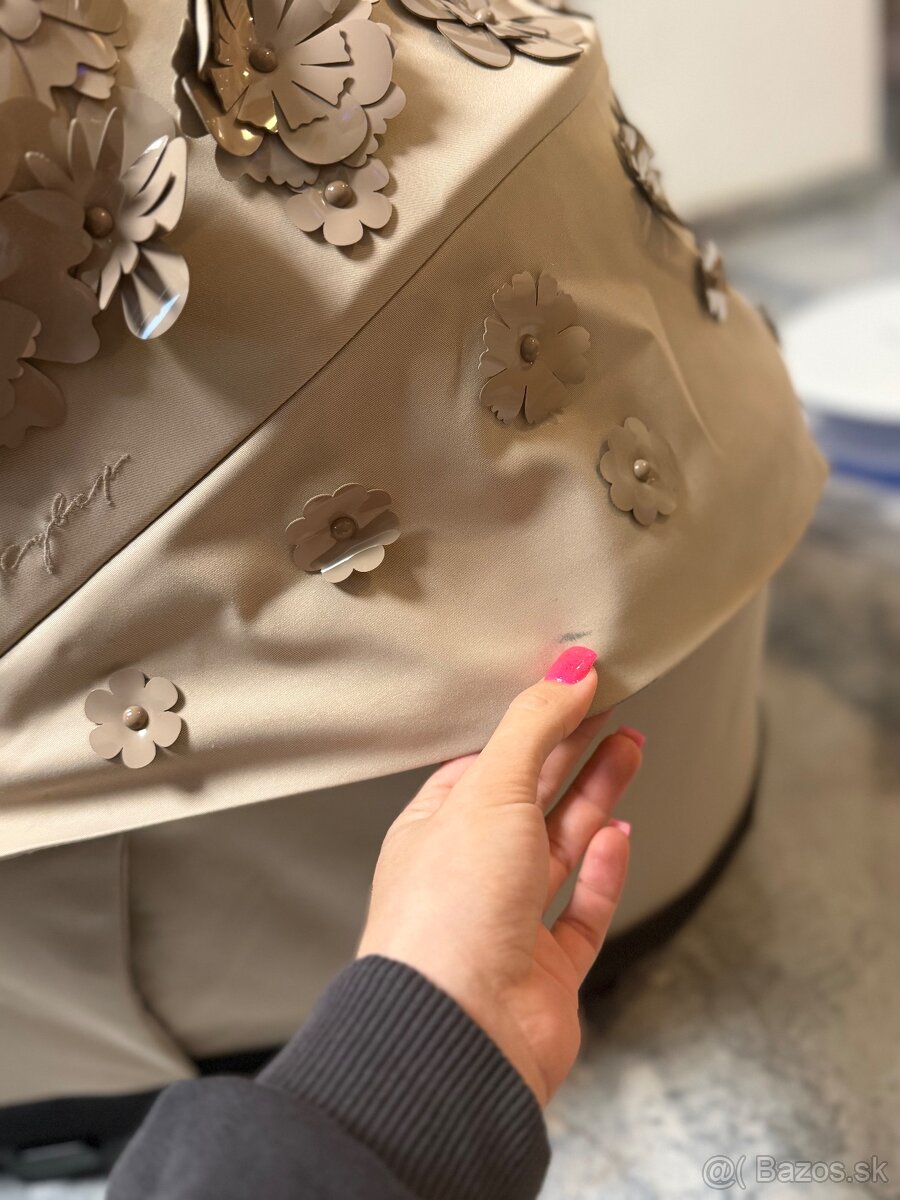 Vanička Simply flowers beige - 6